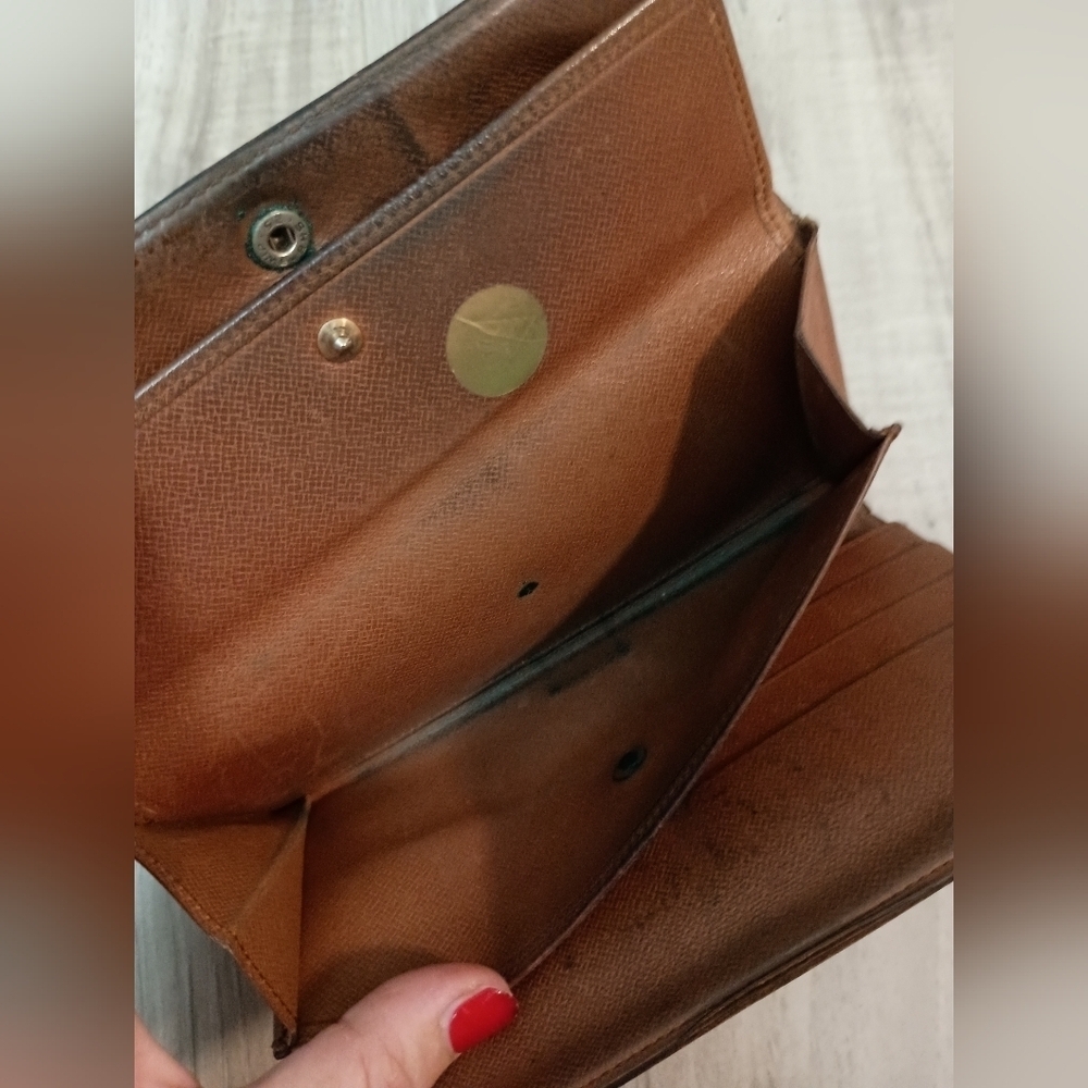 Louis Vuitton Porte Monnaie Monogram Pochette Credit Long Wallet - Picture 10 of 14